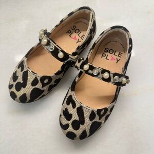 Sole Play Leopard Dress Shoes for Kids